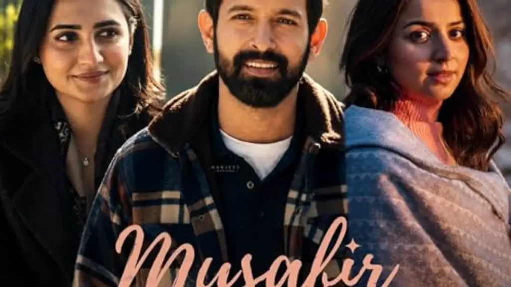 Netflix series Musafir Cafe showing actor Vikrant Massey as Chander