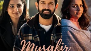 Netflix series Musafir Cafe showing actor Vikrant Massey as Chander